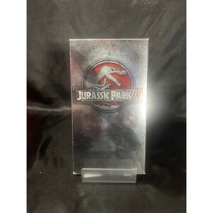 Jurassic Park III VHS Movie 2001 Universal Studios Dinosaur Action Sam Neill